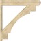 Ekena Millwork Merced Craftsman Rough Sawn Outlooker, Douglas Fir, 8"W x 46"D x 46"H OUT08X46X46MRC04RDF - alternate 3